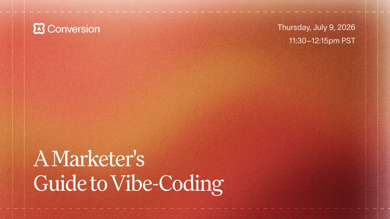 A Marketer's Guide to Vibe-Coding