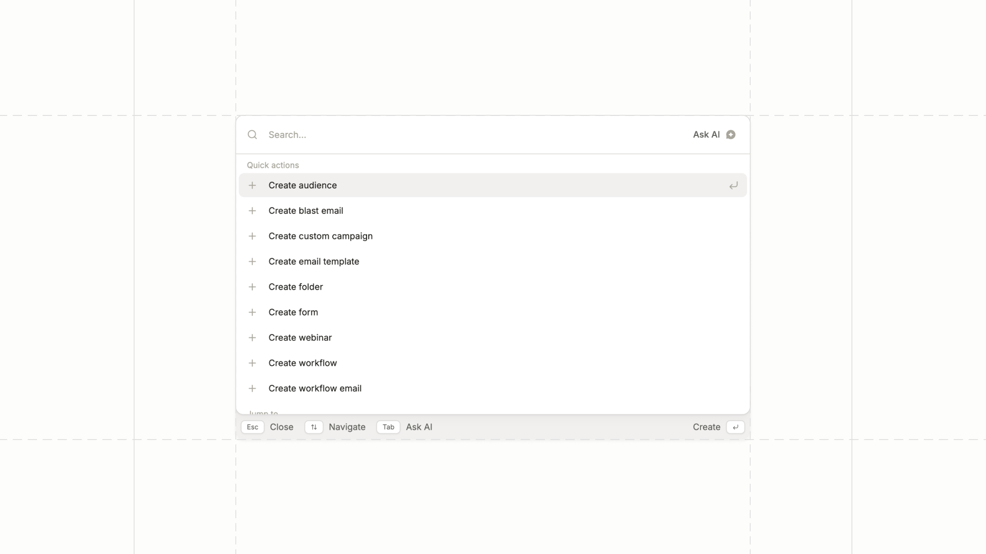 Global search
